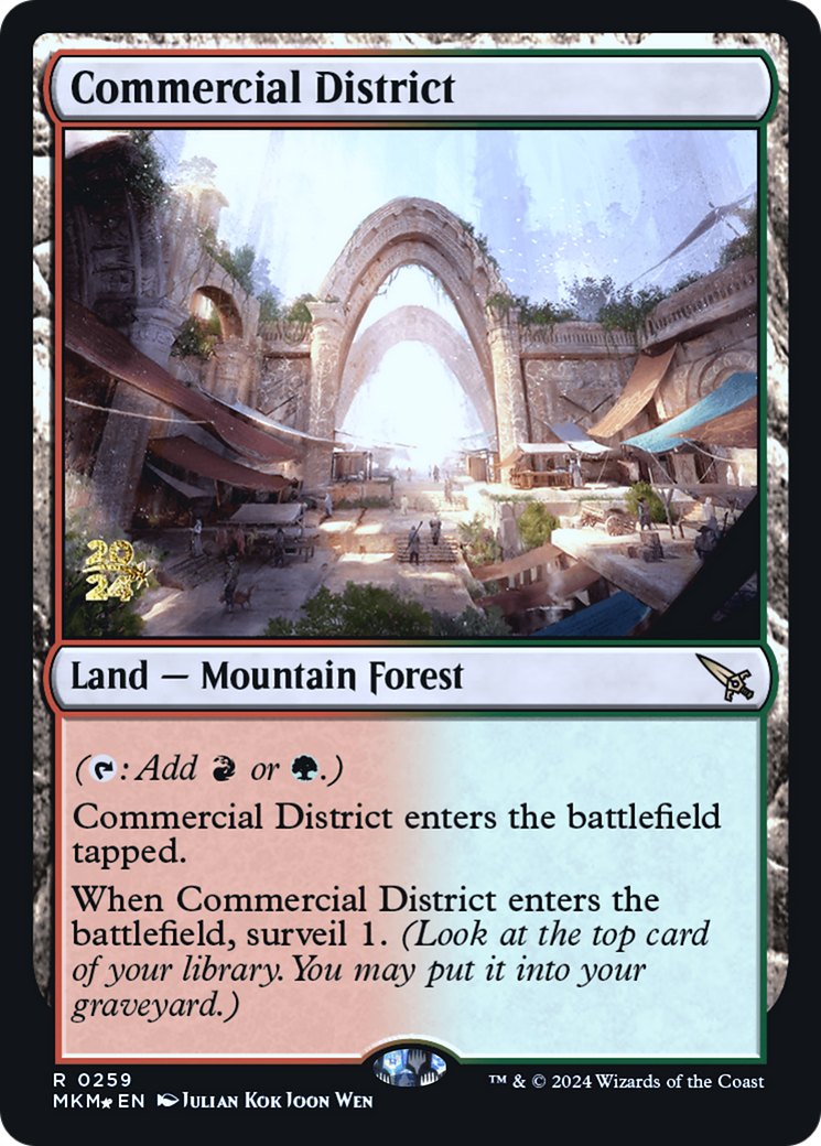 Commercial District Card Image