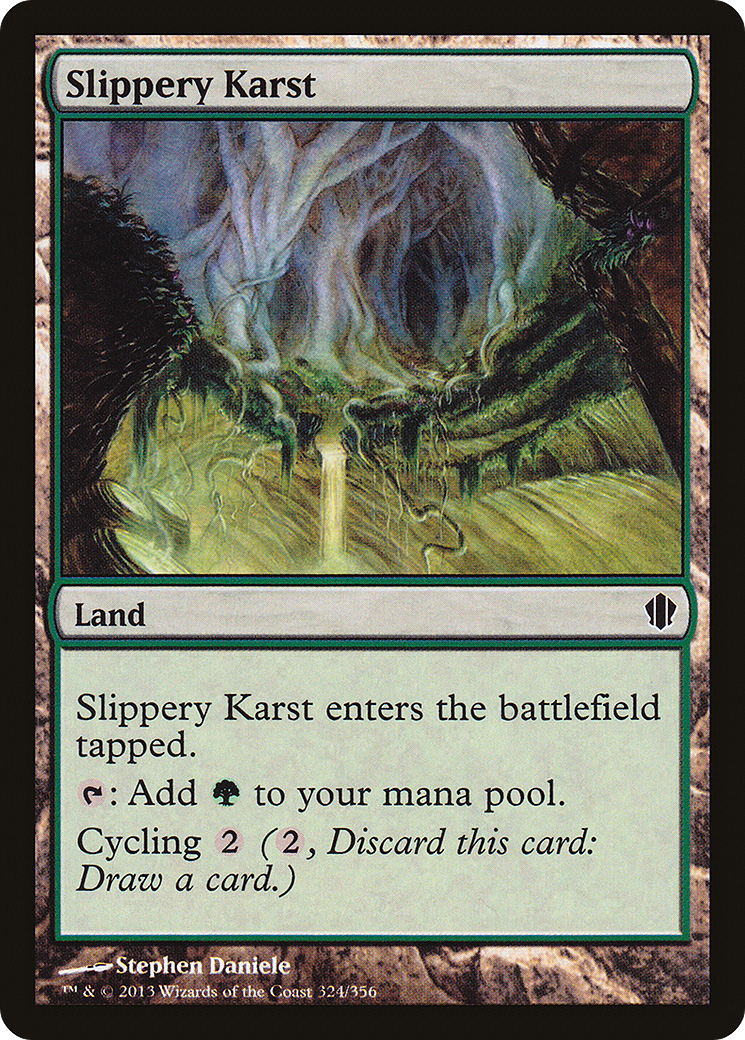 Slippery Karst Card Image