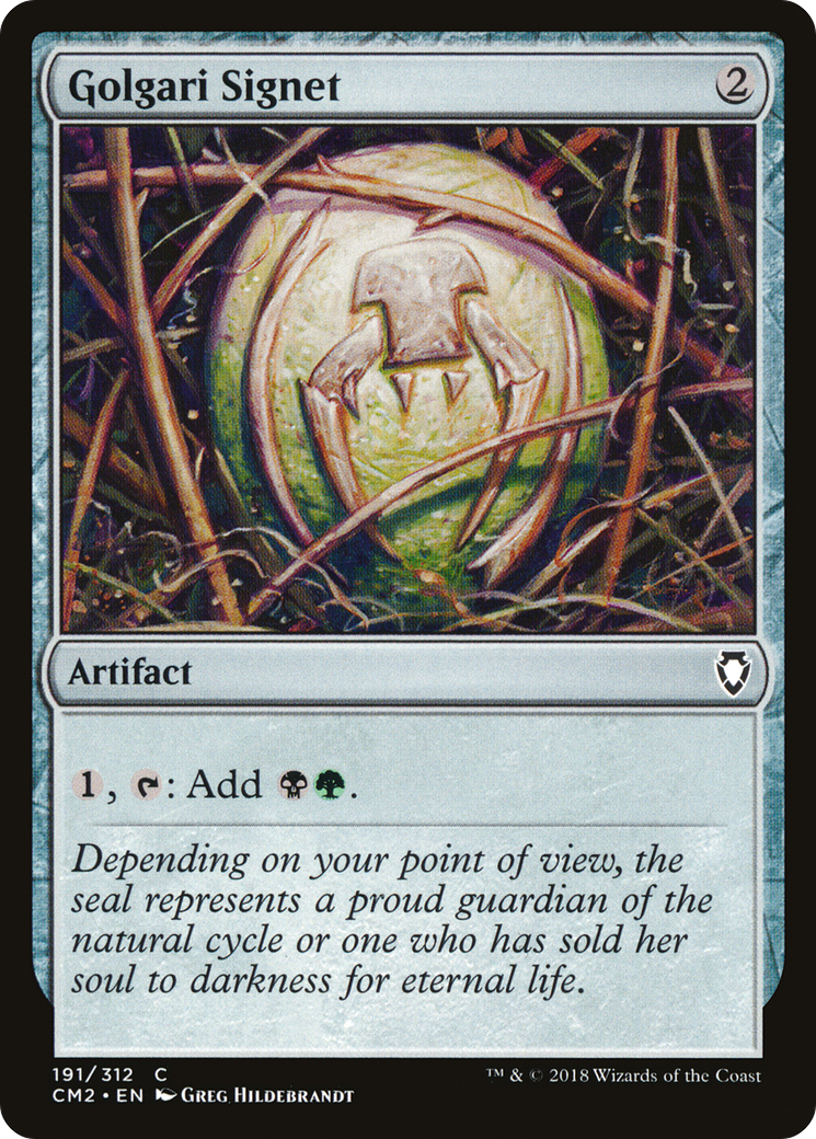 Golgari Signet Card Image