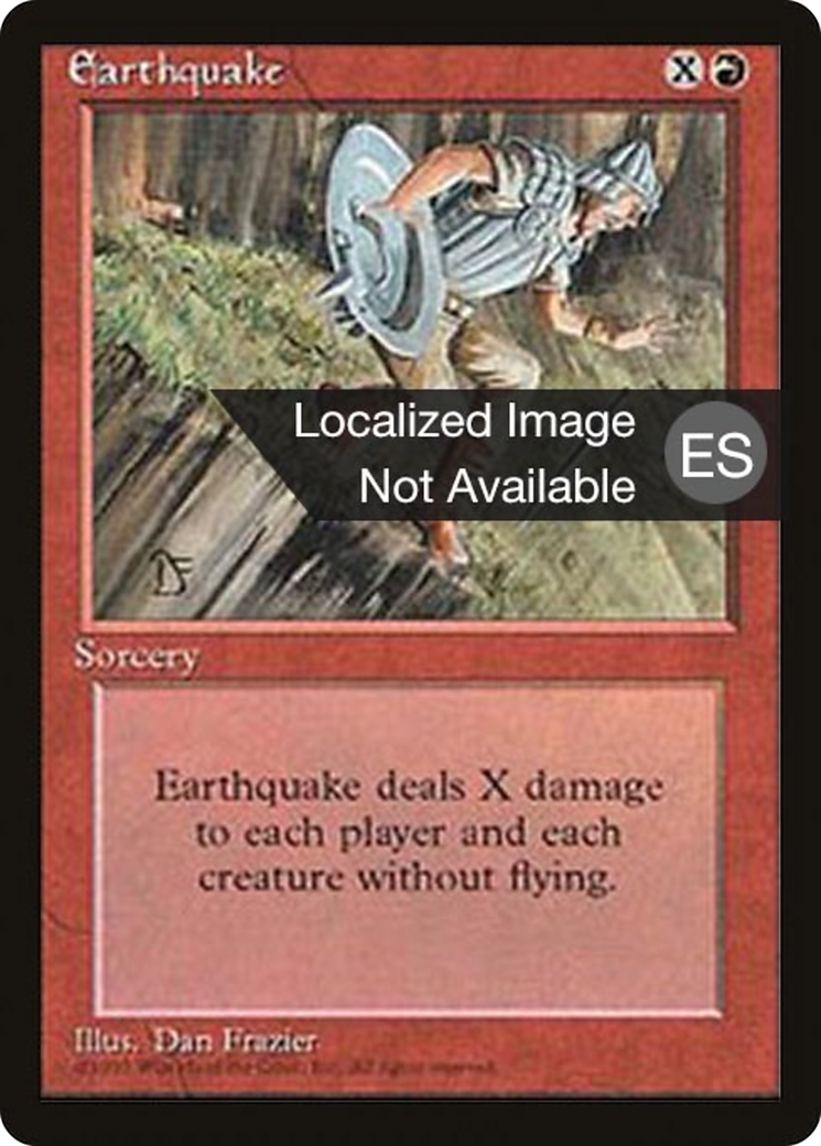 Earthquake Card Image