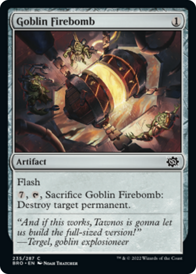 Goblin Firebomb Card Image