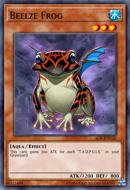 Beelze Frog Card Image