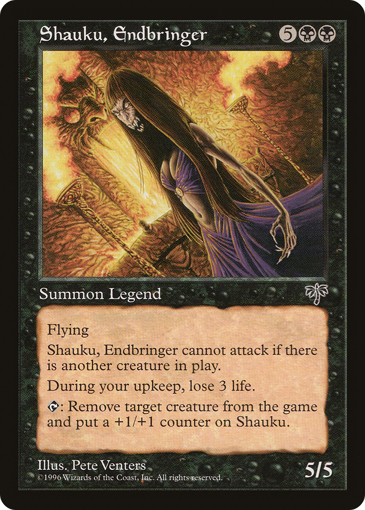 Shauku, Endbringer Card Image