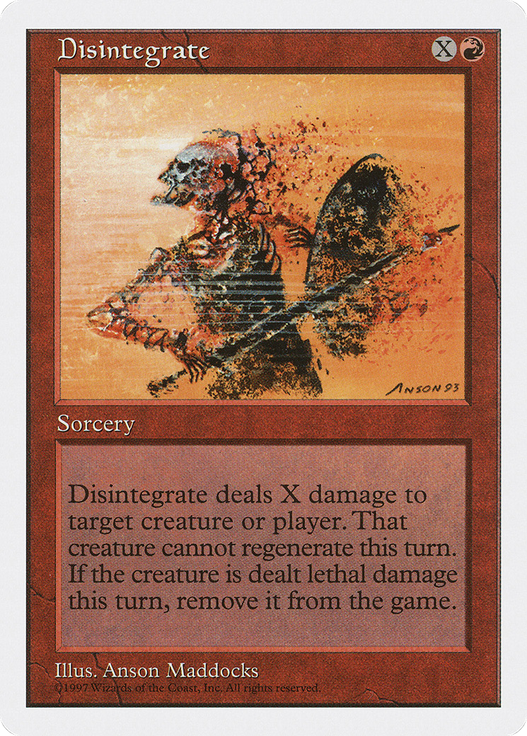 Disintegrate Card Image