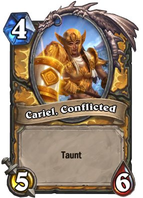 Cariel, Conflicted Card Image