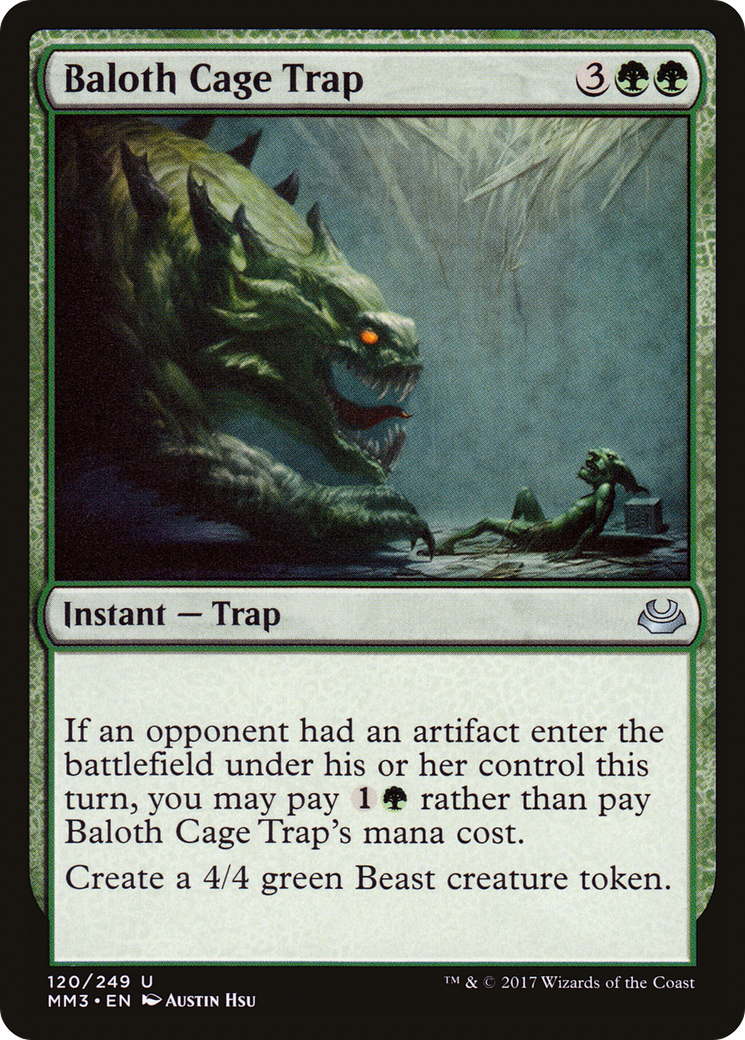 Baloth Cage Trap Card Image