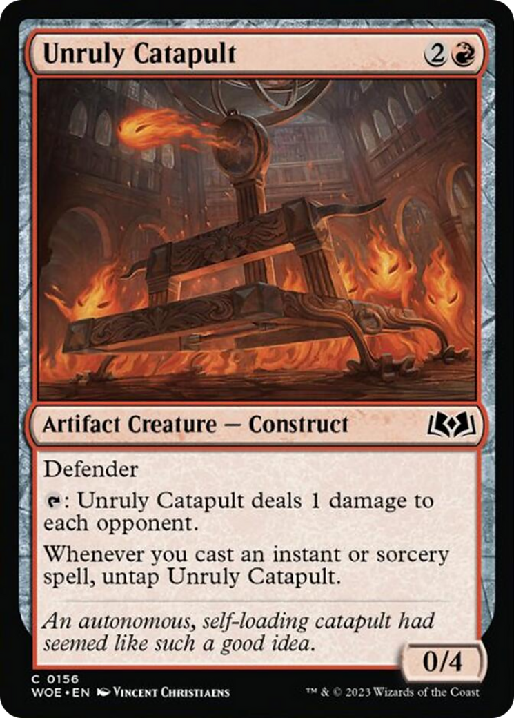 Unruly Catapult Card Image