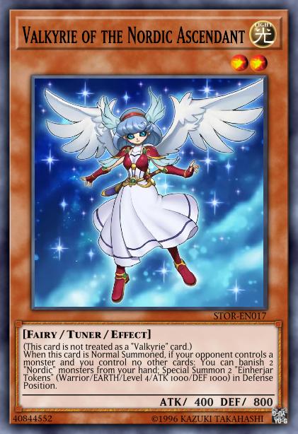 Valkyrie of the Nordic Ascendant Card Image