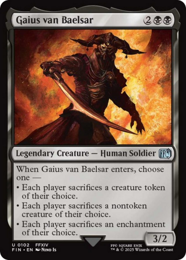 Gaius van Baelsar Card Image