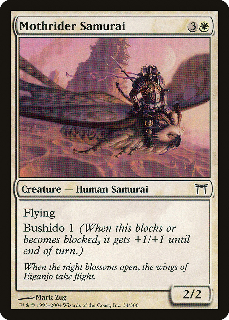 Mothrider Samurai Card Image