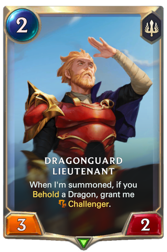 Dragonguard Lieutenant Card Image