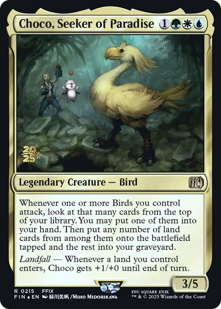 Choco, Seeker of Paradise Card Image