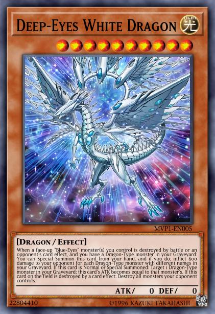 Deep-Eyes White Dragon Card Image