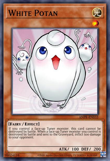 White Potan Card Image