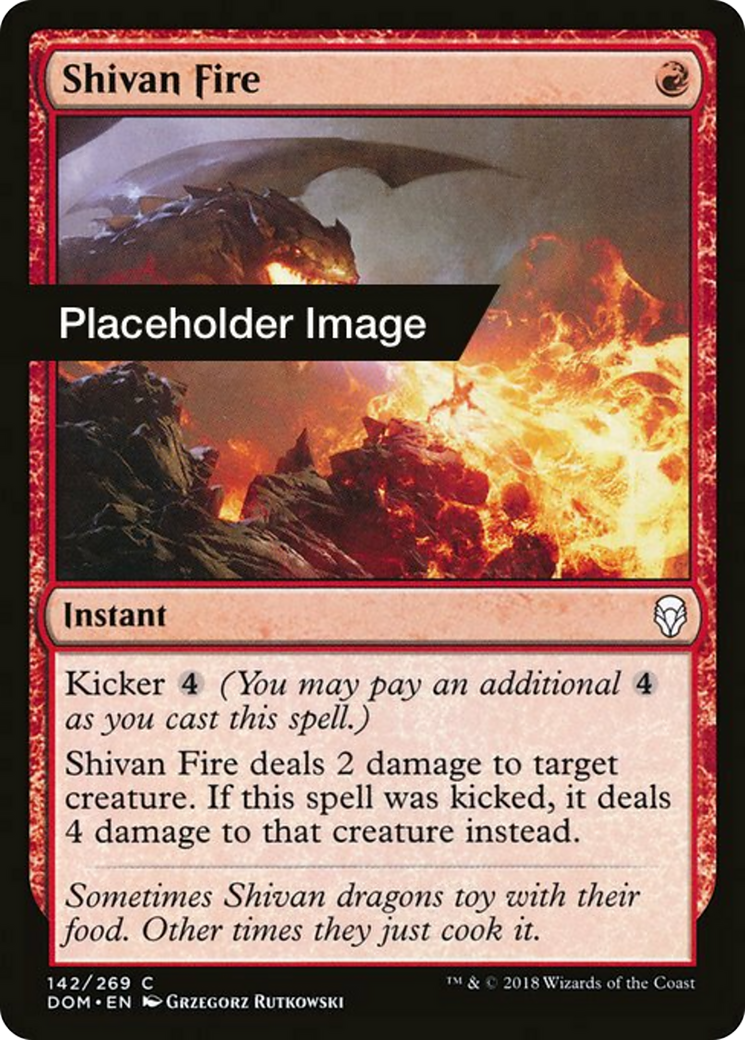 Shivan Fire Card Image