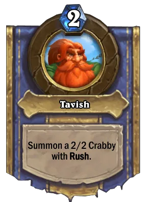 Tavish Card Image