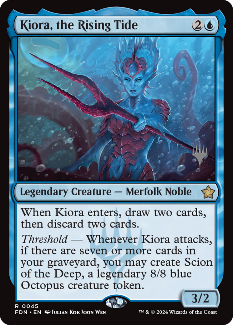 Kiora, the Rising Tide Card Image