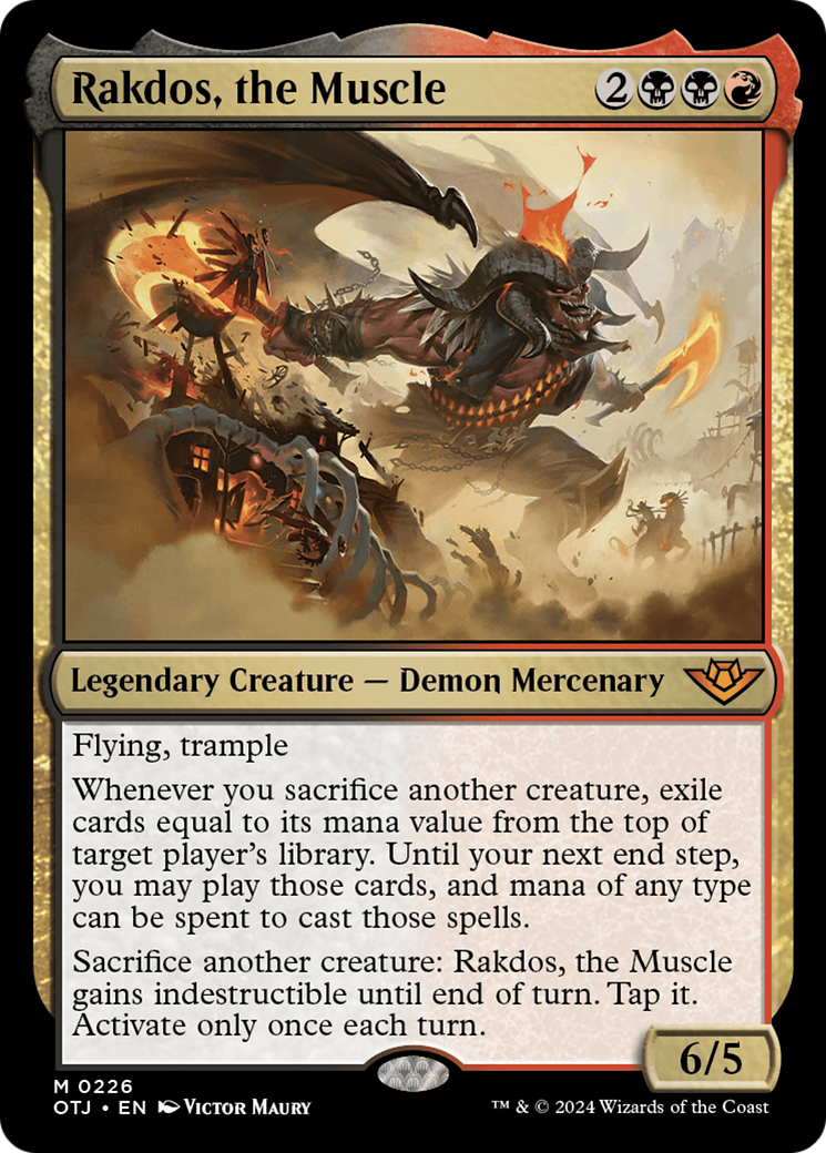 Rakdos, the Muscle Card Image