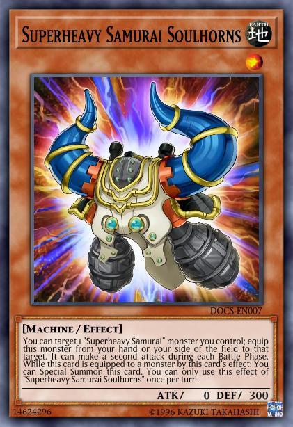 Superheavy Samurai Soulhorns Card Image