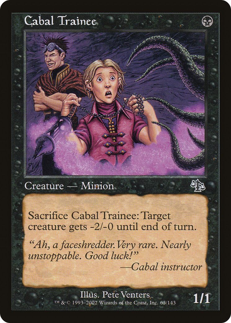 Cabal Trainee Card Image