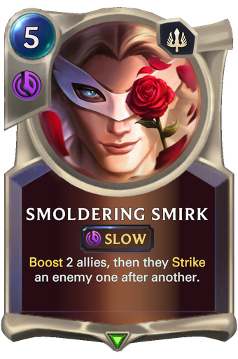 Smoldering Smirk Card Image