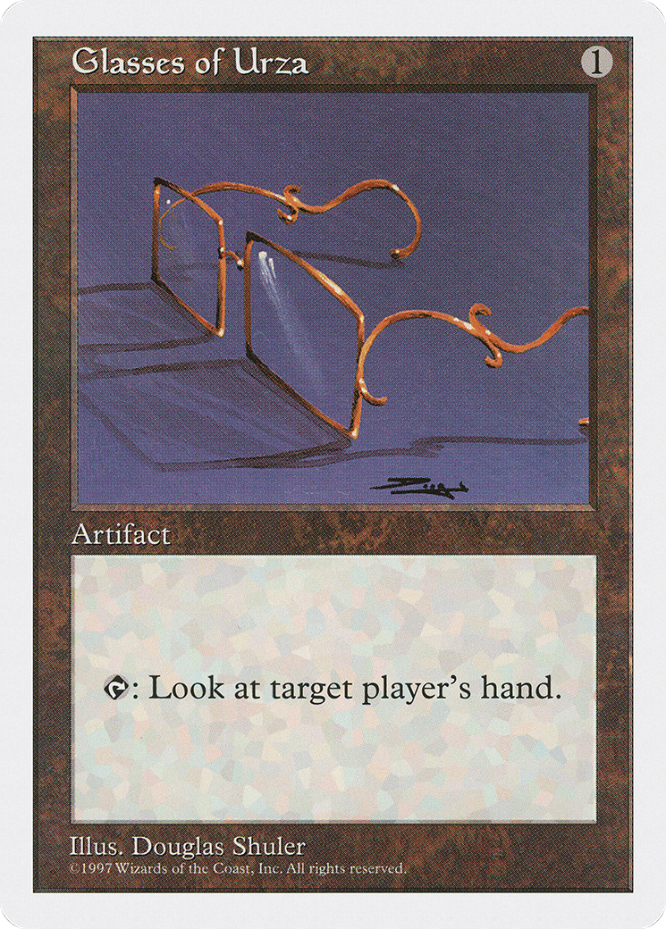 Glasses of Urza Card Image