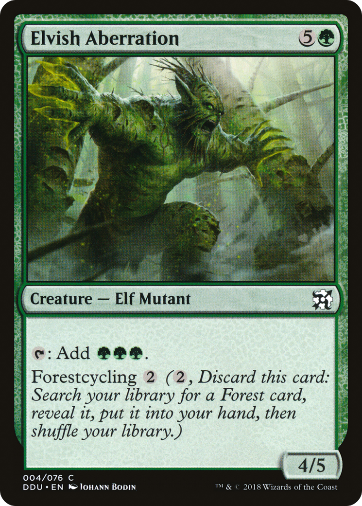 Elvish Aberration Card Image