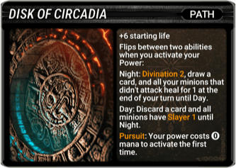 Disk of Circadia Card Image