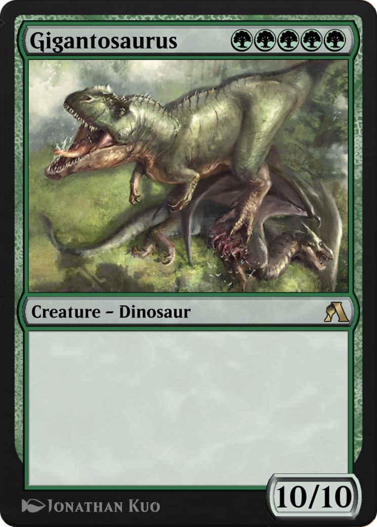 Gigantosaurus Card Image