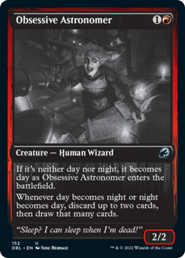 Obsessive Astronomer Card Image