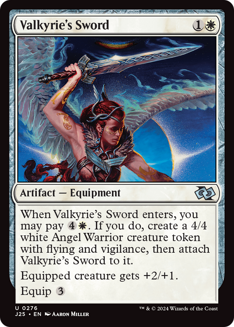 Valkyrie's Sword Card Image