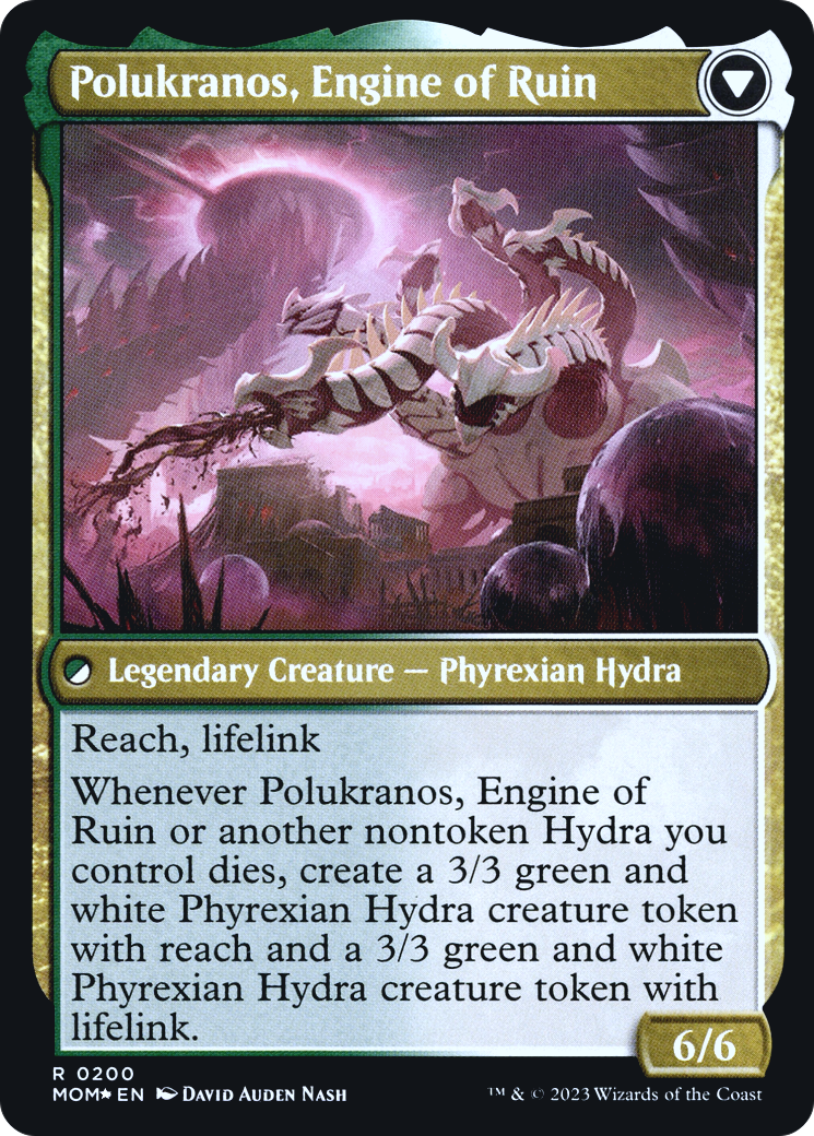 Polukranos Reborn // Polukranos, Engine of Ruin Card Image