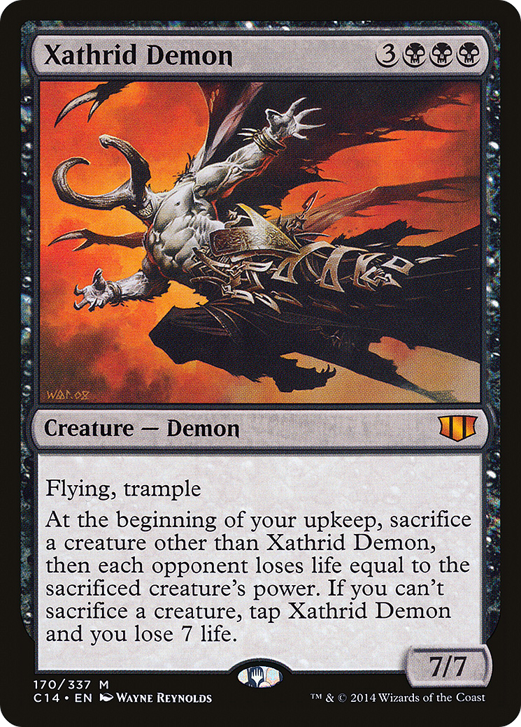 Xathrid Demon Card Image