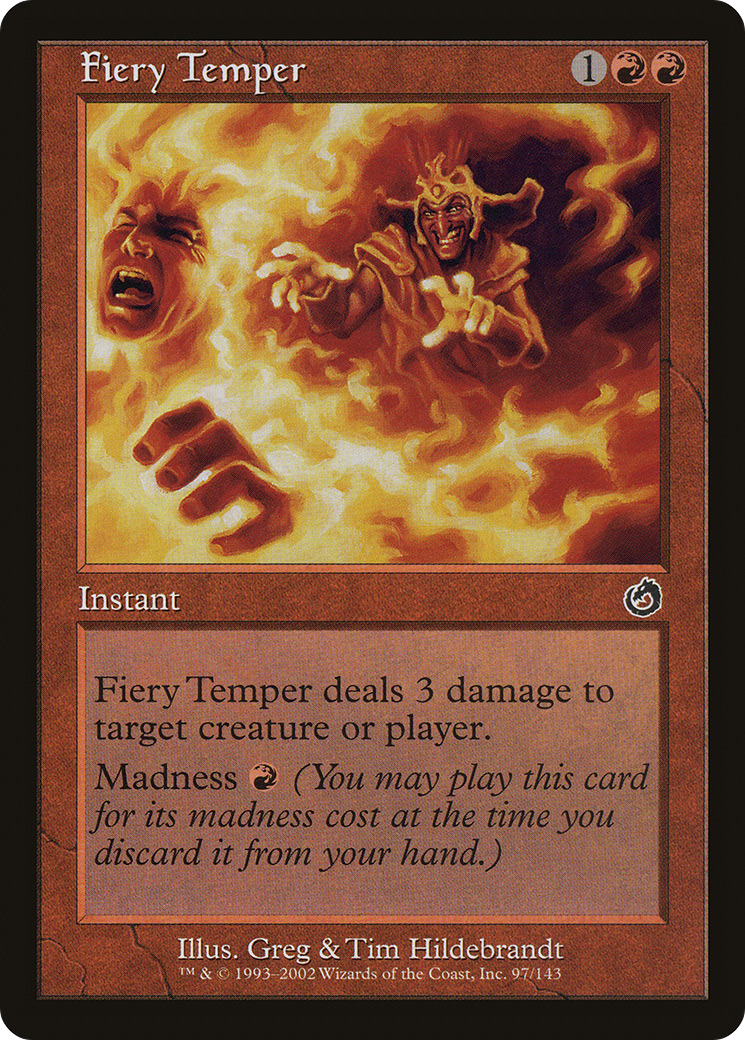 Fiery Temper Card Image