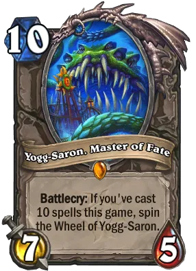 Yogg-Saron, Master of Fate Card Image