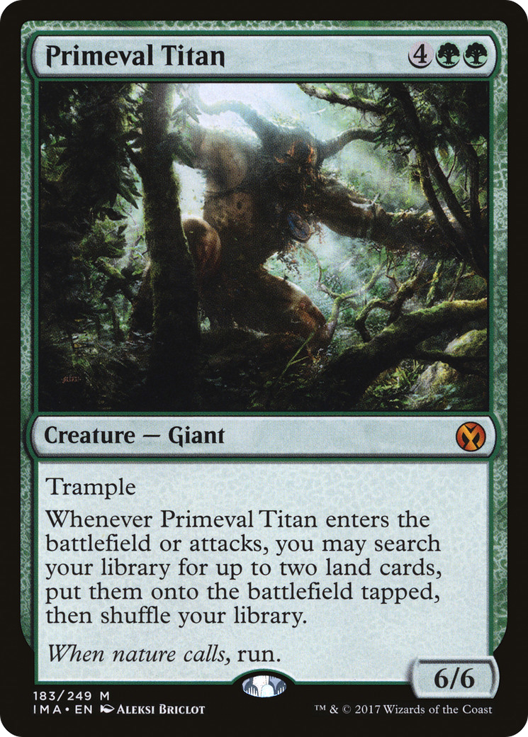 Primeval Titan Card Image