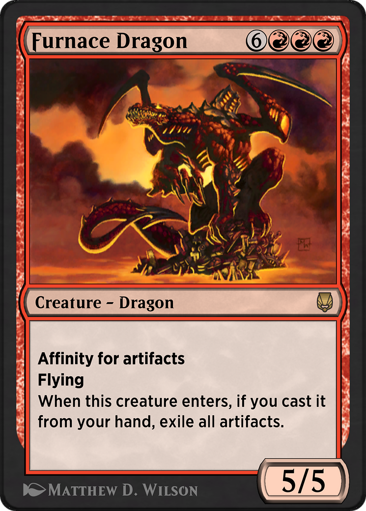 Furnace Dragon Card Image