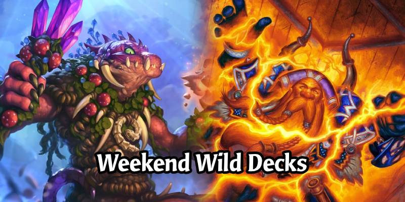 Weekend Wild Hearthstone Decks - Beast Hunter, Highlander Shaman, Budget OTK Priest, & More