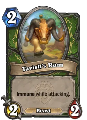 Tavish's Ram Card Image