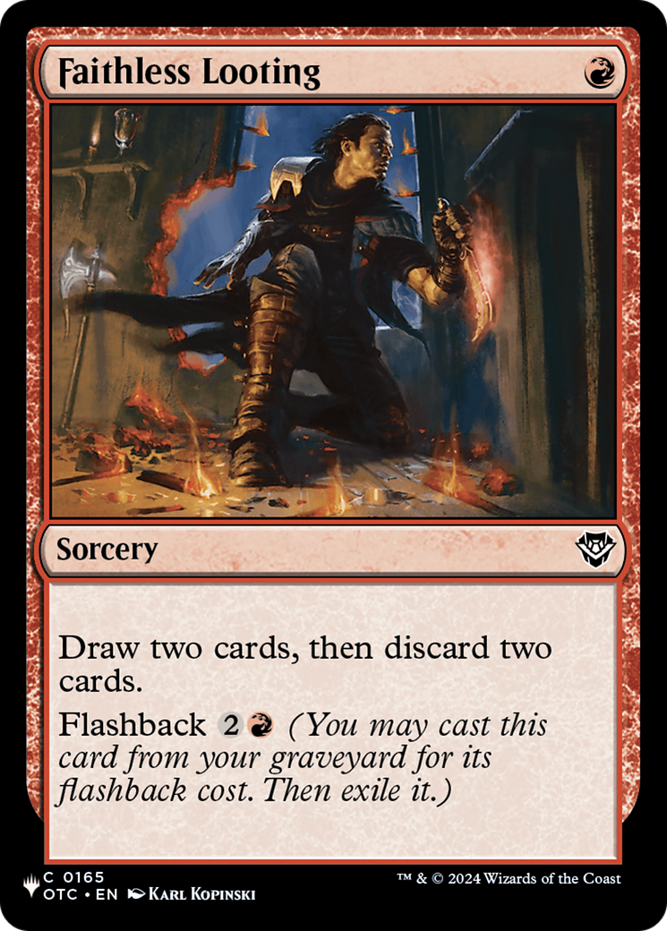 Faithless Looting Card Image