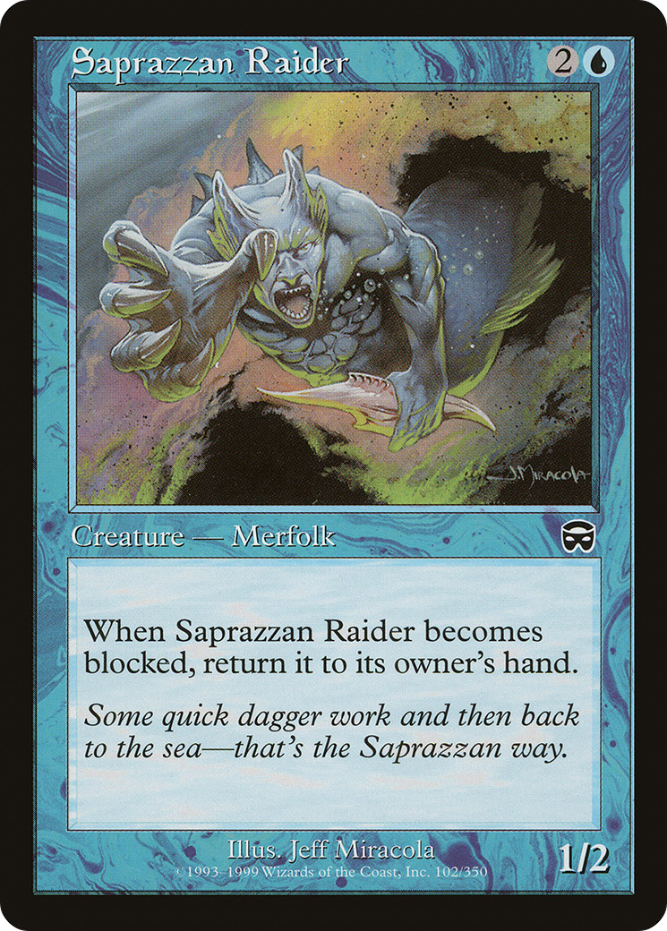 Saprazzan Raider Card Image