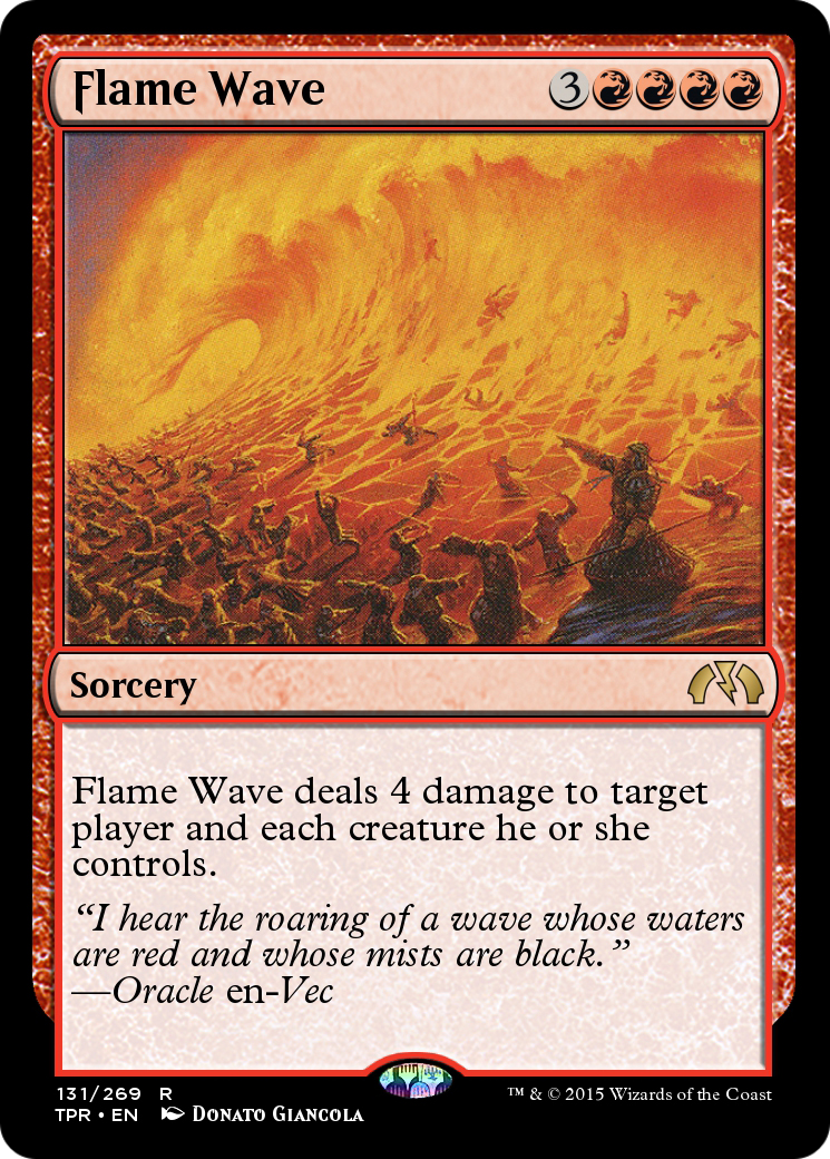 Flame Wave Card Image
