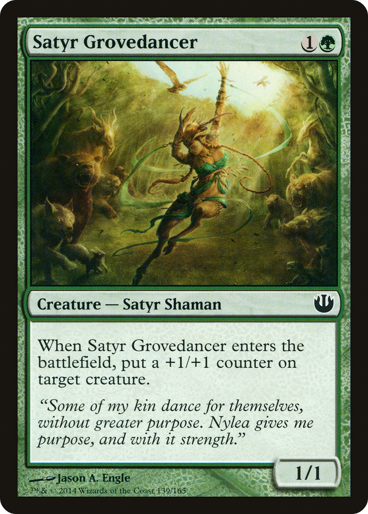 Satyr Grovedancer Card Image