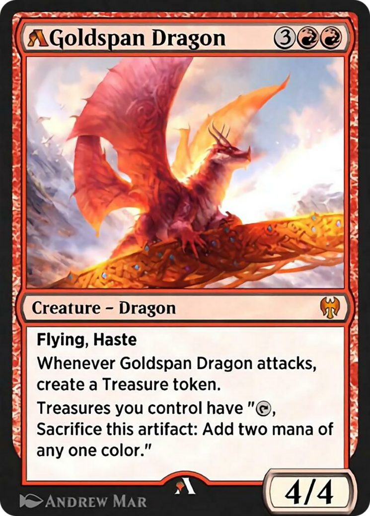 A-Goldspan Dragon Card Image