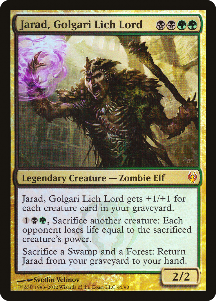 Jarad, Golgari Lich Lord Card Image