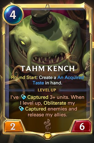 Tahm Kench - Legends of Runeterra Monuments of Power Cards - Out of Cards