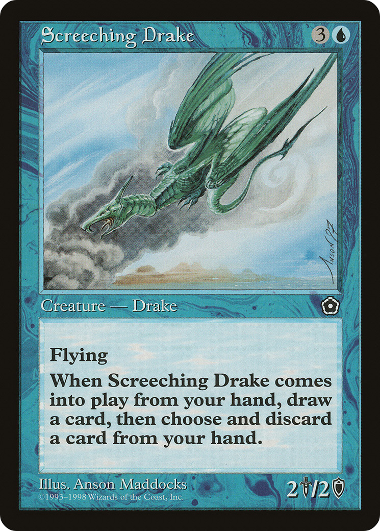 Screeching Drake Card Image