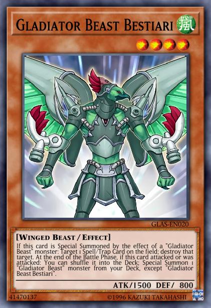 Gladiator Beast Bestiari Card Image