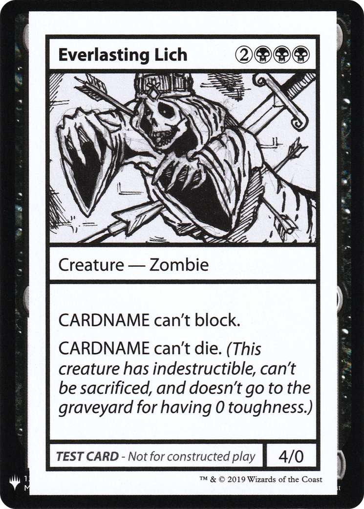 Everlasting Lich Card Image