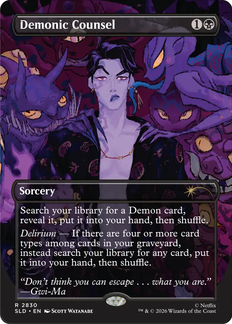 Demonic Counsel Card Image